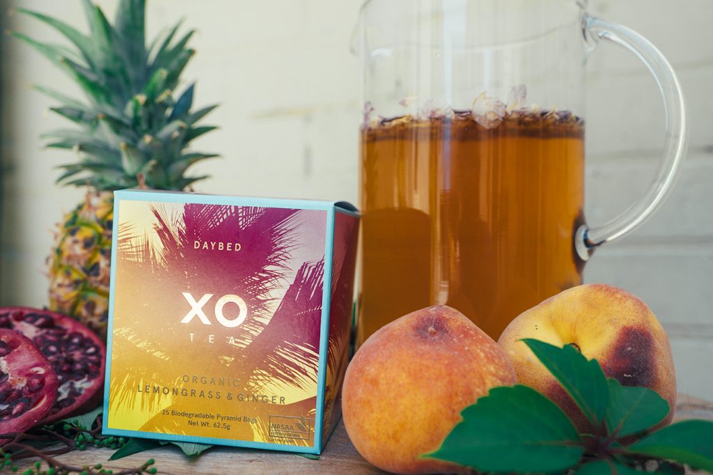 XO Tea Recipe Iced Green Tea Lemon Grass and Ginger