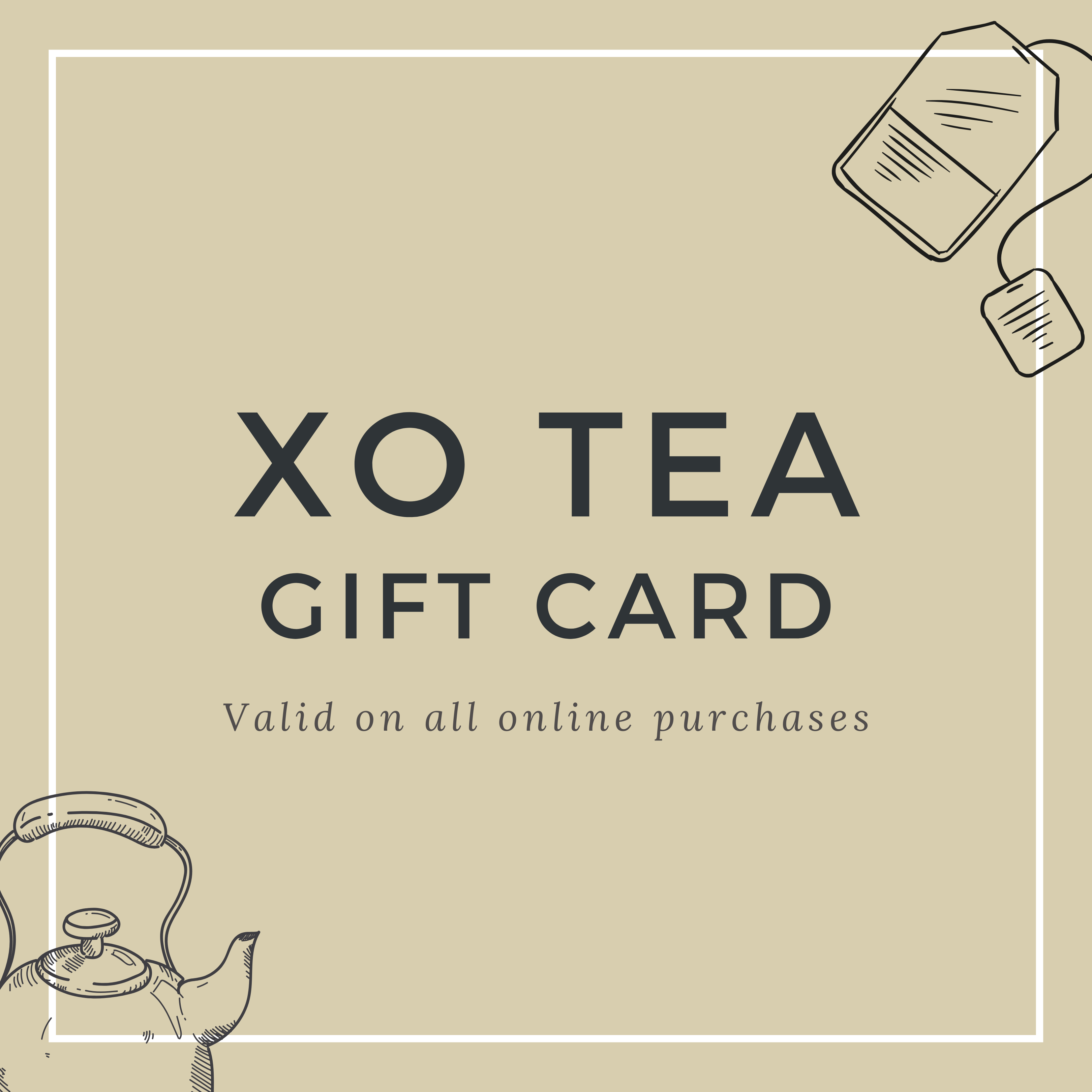 XO Tea Gift Card
